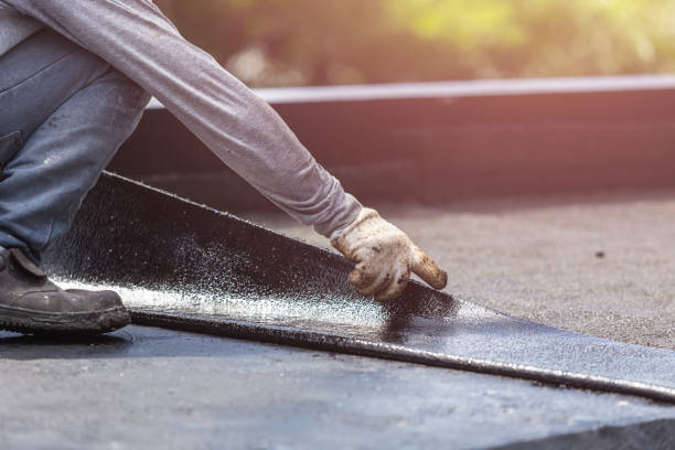 Professional Crawl Space Encapsulation technician working in Warsaw, NY